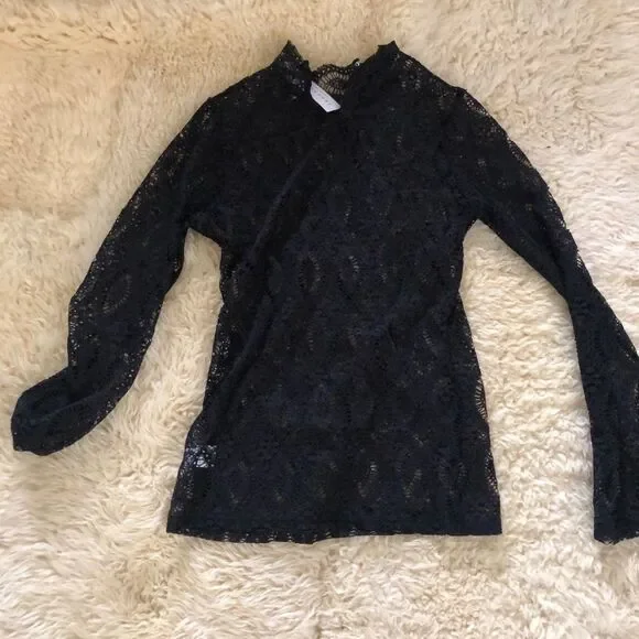 Nightcap sheer merletto lace top - Picture 3 of 5